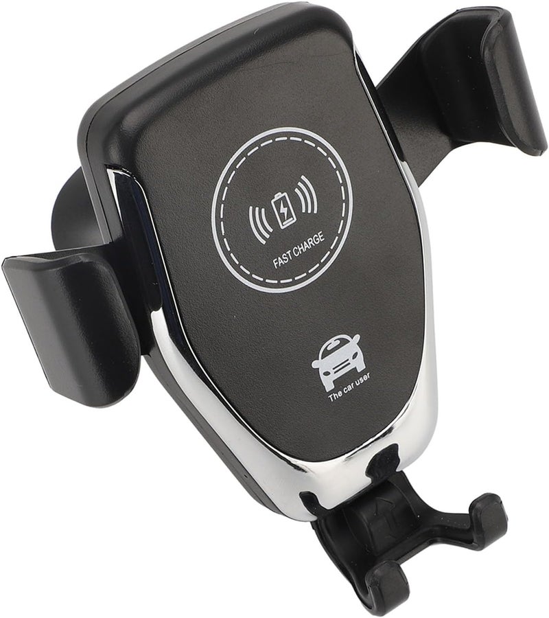Wireless Car Charger, 15W Fast Charging Auto Clamping Car Phone Mount, 360 Degree Rotation Phone Holder Accessories with Secure Installation for Use - Image 1