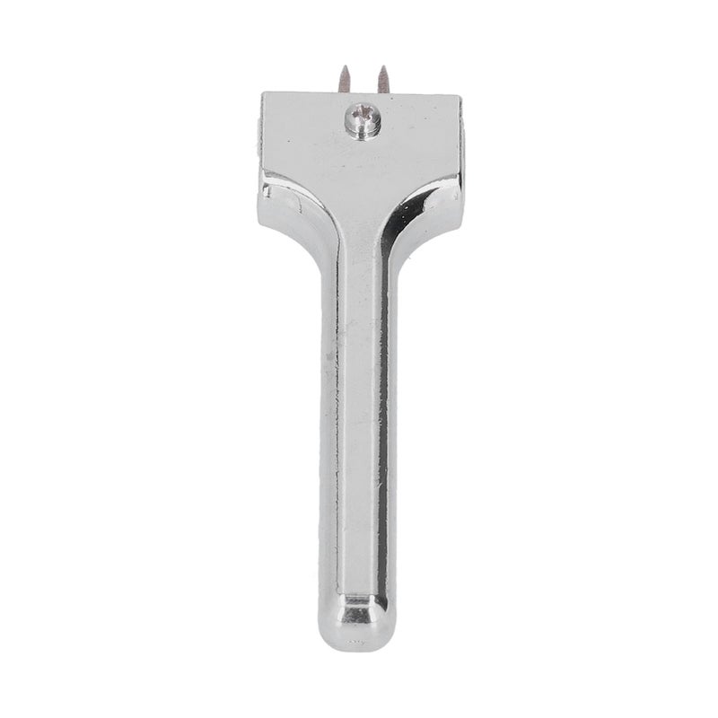 Leather Prong Punch: 1 Metal Electroplated Rust-resistant Tool - High Hardness Abrasion-resistant Glossy Comfort Grip for Leather Carving Artists, Leather Craft & Home Use - Image 4