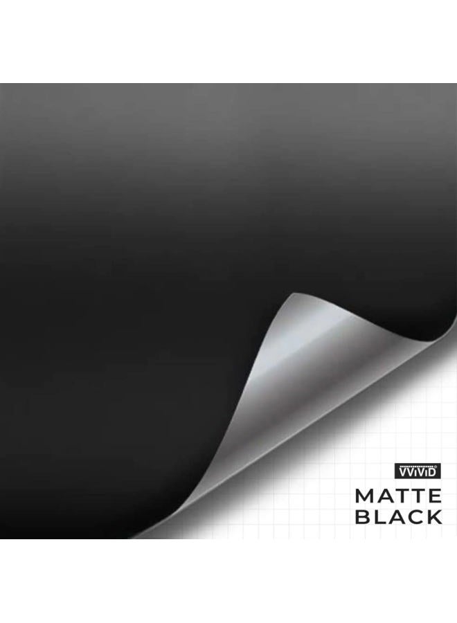VViViD Black Matte Air-Release Adhesive Vinyl Tape Roll (3 Inch x 20ft) - Image 2