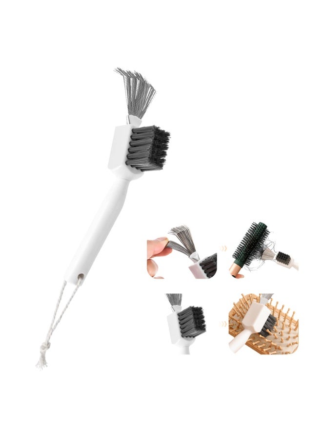 Hair Brush Cleaner Tool 2-in-1 with Reinforced Steel Claws, Hairbrush Cleaner & Ship Shape Comb and Brush Cleaner for Deep Cleaning, Pet Brushes, Keyboard, Home Salon Use - Image 1
