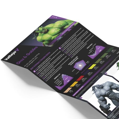 Vallejo فاليجو - مجموعة طلاء أكريليك للأورك والغوبلين | لون اللعبة | مجموعة نماذج خيالية لإنهاء غير لامع عالي الصبغة | 8 زجاجات × 18 مل. - Image 3