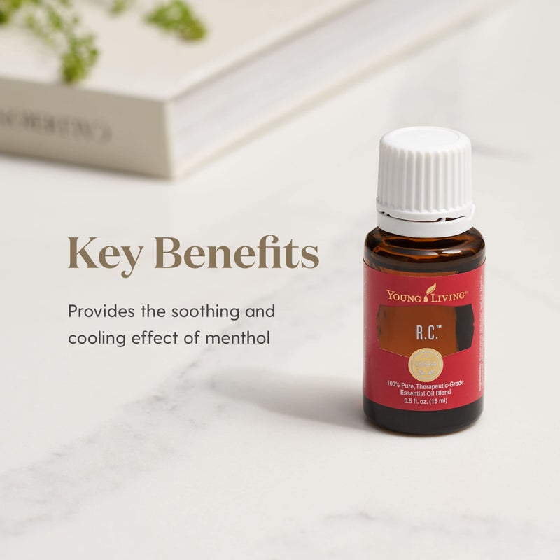 Young Living R.C. Essential Oil Blend | 15ml | A Powerful Combination of Cypress, Spruce, Myrtle, Pine, Eucalyptus Essential Oil, and More for a Refreshing and Uplifting Aroma - Image 4