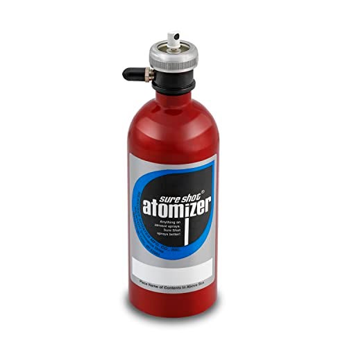 Sure Shot رشاش ألمنيوم قابل لإعادة التعبئة Sure Shot B8000PL سعة 1 لتر – مضغوط للزيوت الخفيفة، المنظفات وبعض المذيبات – هيكل ألمنيوم متين مع فوهة قابلة للتعديل – صنع في الولايات المتحدة الأمريكية - Image 1