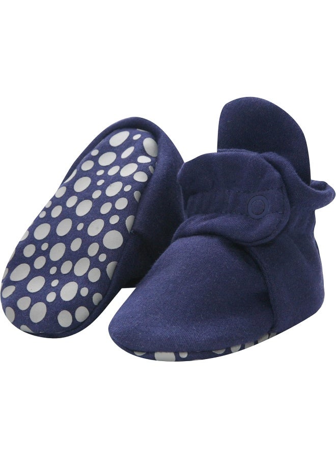 Zutano Zutano unisex-baby Organic Cotton Booties Classic  - Image 1