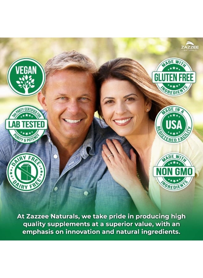 Zazzee Naturals - Zazzee Naturals 95% Polyphenols Potent 50:1 Grape Seed Extract 180 Vegan Capsules (20000mg Strength, 400mg Per Capsule) - Image 1