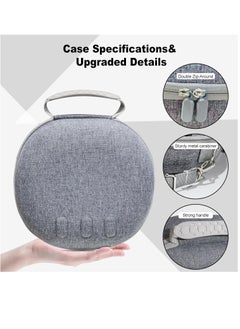 XICEN Waterproof Hard Case for Meta Oculus Quest 3 VR Gaming Headset and Touch Controllers Shockproof Carrying Bag Organizer Case with Mesh Pocket Suitable for Travel and Home Storage  - Image 2