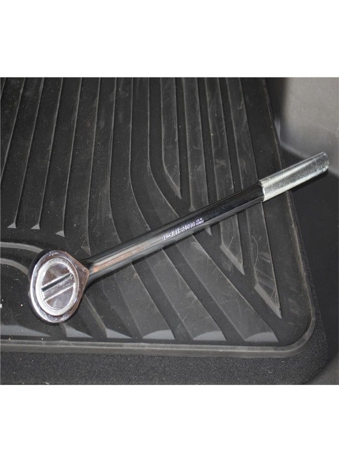 K-Tool International K Tool International 24090 3/4" Drive Ratchet Socket Wrench for Garages, Repair Shops, and DIY, Push Button Release, High Polish Chrome Finish, 19-7/8" Long, Non-slip Grip, Chrome Vanadium Steel - Image 5