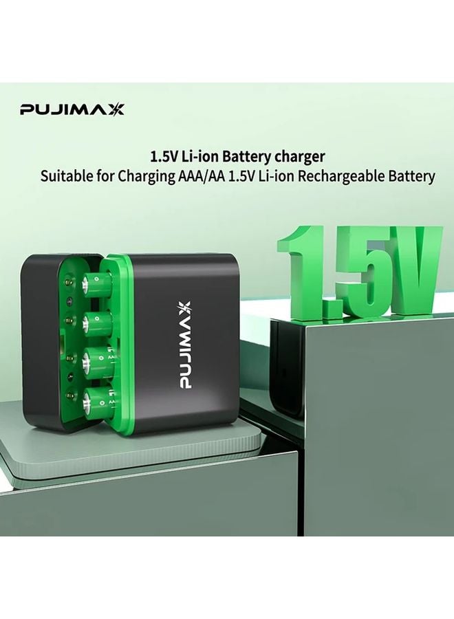 Charging Case With 4 AA AAA Rechargeable Batteries Fast Charging For Drone - Image 2