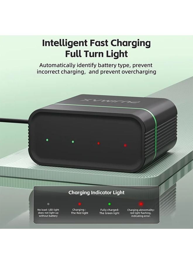 Charging Case With 4 AA AAA Rechargeable Batteries Fast Charging For Drone - Image 5