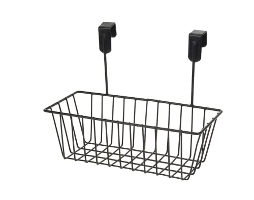 CR18 COLLECTION Steel Hanging Storage Basket Cabinet Organizer Under Shelf Door Kitchen Cabinet Storage Basket Rack Holder Hanging Organizer Pack of 1 - Image 1