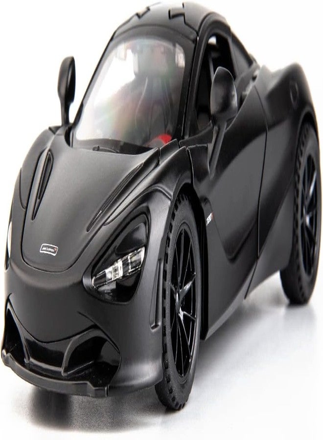 Sky Tech® McLaren 720s Model Car Sports Car 1:32 Exclusive Alloy Metal Pull Back Die-cast Diecast Metal Pullback Toy car with Openable Doors & Light Music Gifts Toys for Kids【Colors as Per Stock】 - Image 1