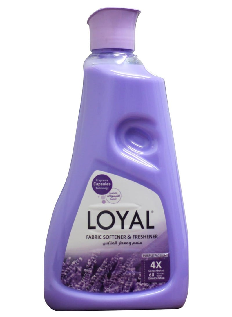 Loyal Fabric Softener with Fragrance, 750 ml - Purple Passion - Image 1