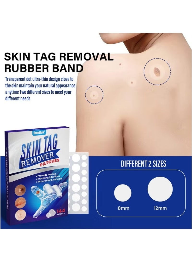 Sumifun Wart Removal Patch, One-Step Invisible Wart Removal Patch, Fast-Acting Wart Solution Freezing Wart Removal, Plantar Warts, Common Warts, Flat Warts 144 Patch/Box - Image 3