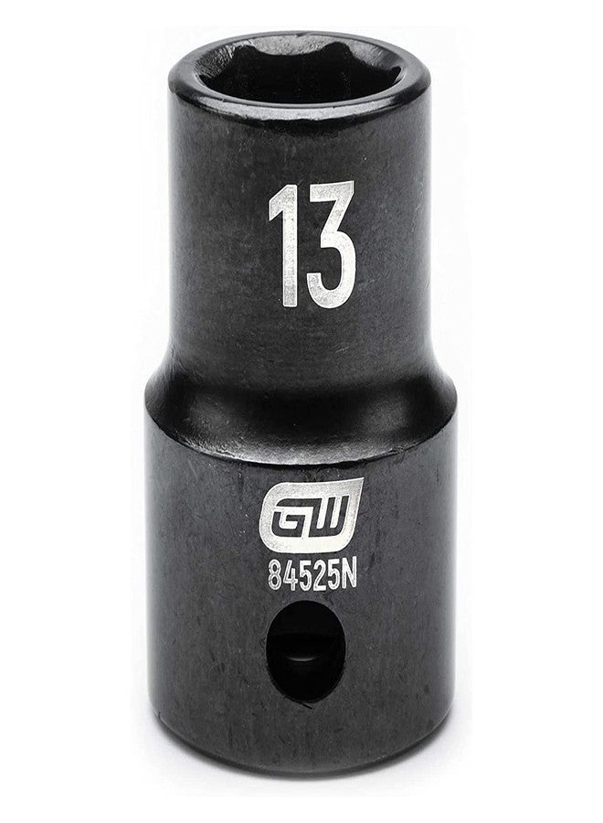 GEARWRENCH 1/2" Drive 6 Point Standard Impact Metric Socket 13mm - 84525N - Image 1