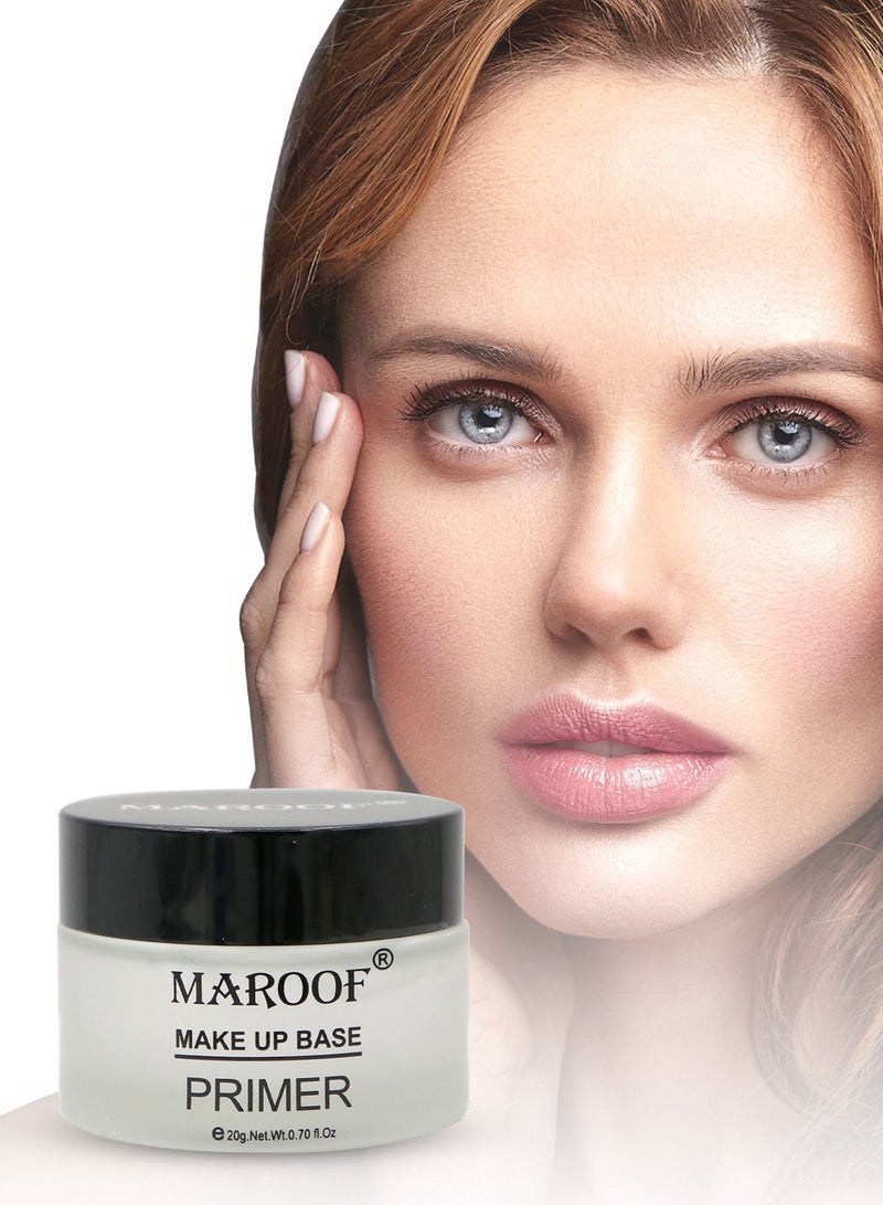 MAROOF Make Up Base Primer 20g Face Perfecting Primer, Pore Minimizing & Smooth Finish, Lightweight Pink Tone Brightening Primer, Long Lasting Makeup Base for Even Skin Tone & Flawless Foundation - Image 4