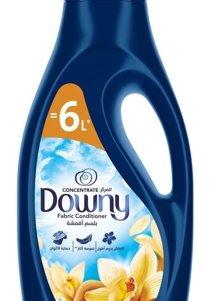Downy Vanilla & Musk Concentrate Fabric Conditioner Value Pack, 2 Litres - Image 1