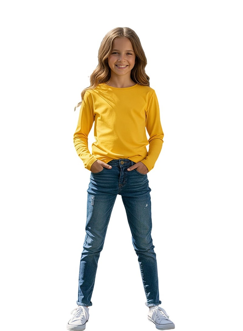 ويني بي قميص بنطال طويل للصغار 100% قطن مصفى | فائق النعومة وقابل للتنفس | قميص يومي للصبيان والبنات من 2-16 سنة - Image 2