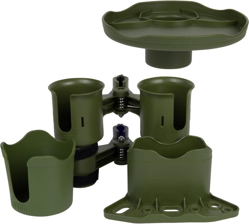 ROBOCUP Plus, (Olive), Add-On Accessory XL Extension Cup Holder, Larger Drink Capacity, Perfect for Boats, Golf Carts, Walkers, Wheelchairs and Work. Made in USA. (Includes 1) - Image 5
