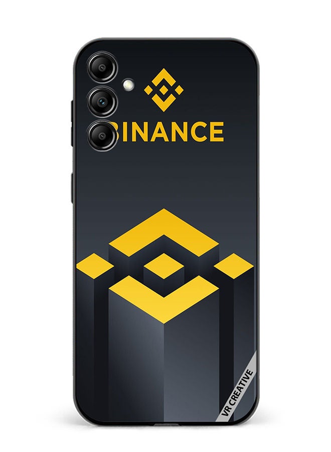 VR CREATIVE Protective Case Cover For Samsung Galaxy M54 Binance Logo Design Multicolour - Image 1