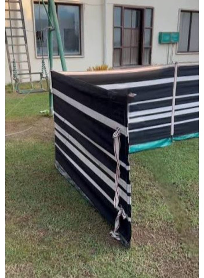 TIITAS Outdoor Camping Privacy & Wind Screen 6M x 120CM | Tent Side Wall & Folding Partition - Image 3