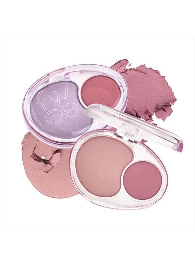 fwee Mellow Dual Blush MV02 Icy Cupid - Image 1