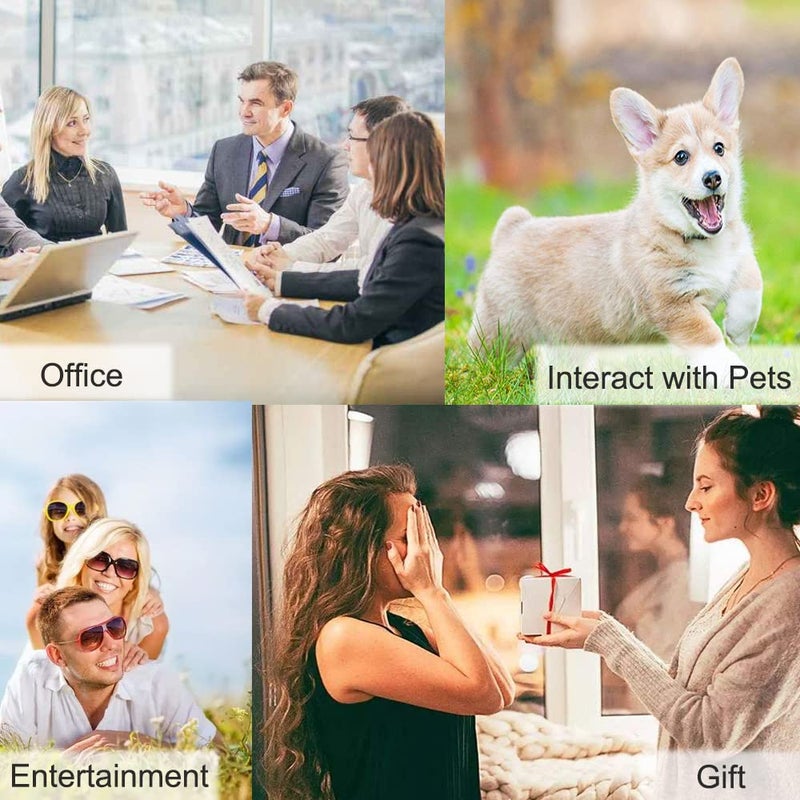 4 Color Voice Recording Button, Dog Buttons for Communication Pet Training Buzzer, 30 Second Record & Playback, Funny Gift for Study Office Home (Purple, Green, Yellow, Pink) - Image 4