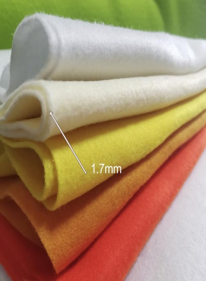 YYCRAFT Craft Soft Felt Sheets 9 Inch X 12 Inch - 24 Pcs Pack, White - Image 3