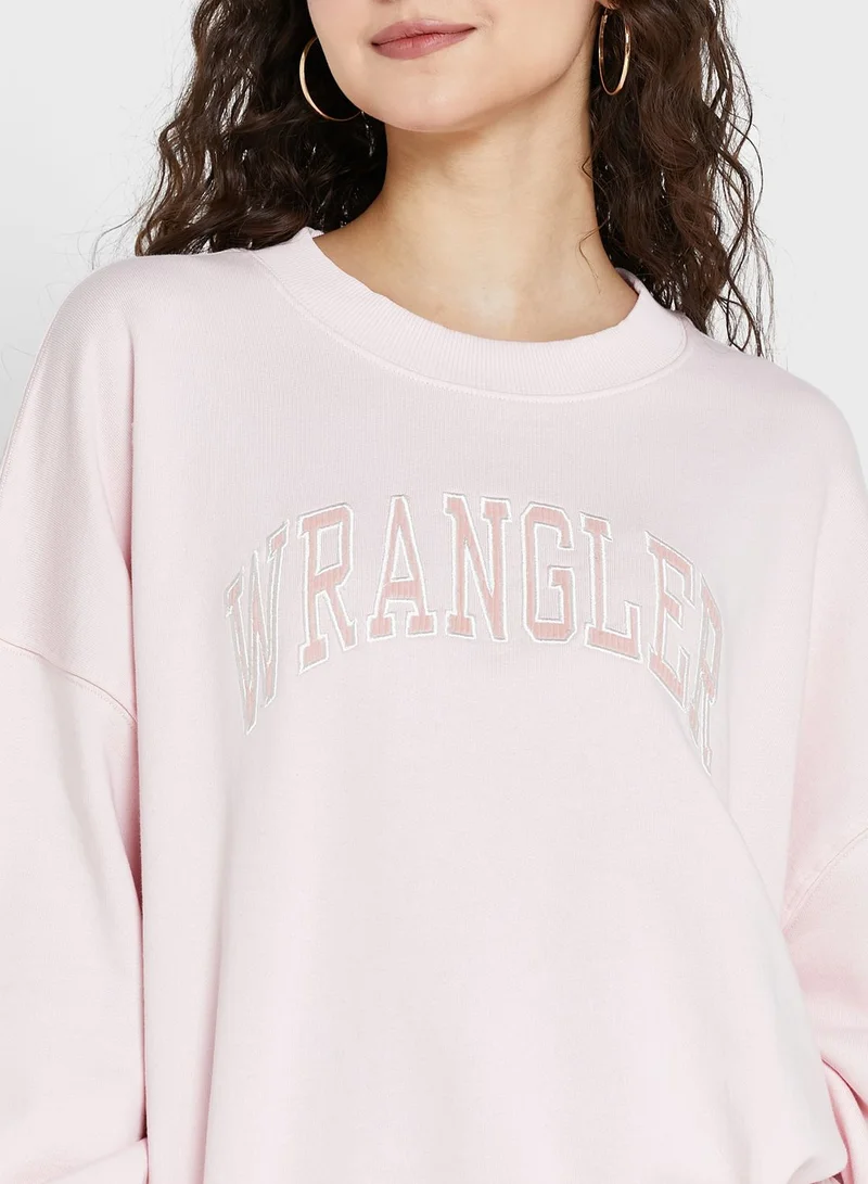 Wrangler Round Neck Sweatshirts