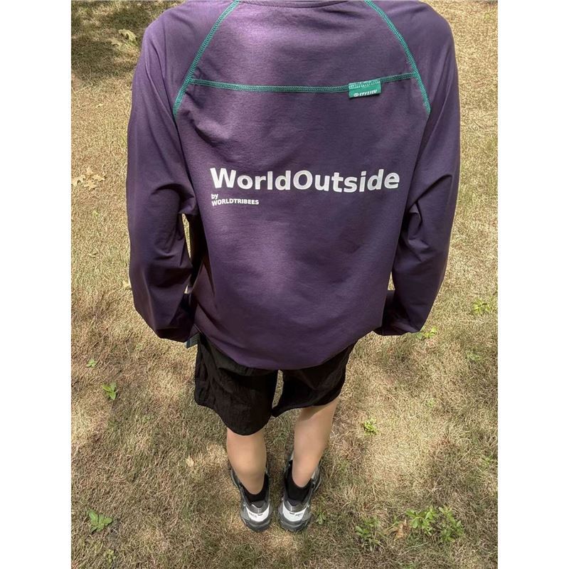 American Style Long Sleeve T-Shirt with Quick-Dry Fabric - Image 2