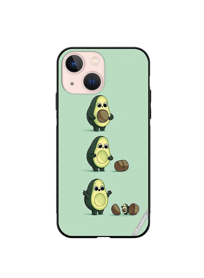 VR CREATIVE Protective Case Cover For Apple iPhone 14 Plus Avacoda Design Multicolour - Image 1