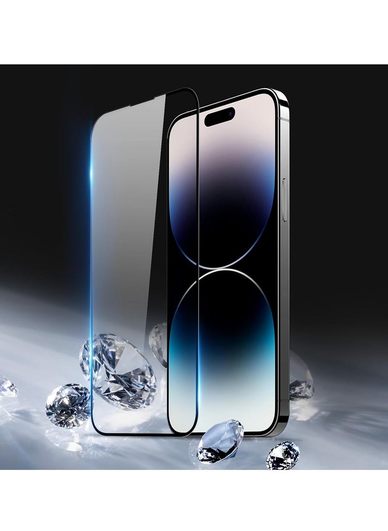 Raxoom Glass for iPhone 15 Pro Max Screen Protector Tempered Glass Full Glue Edge-to-Edge Screen Protector for iPhone 15 Pro Max (2023) - Image 4