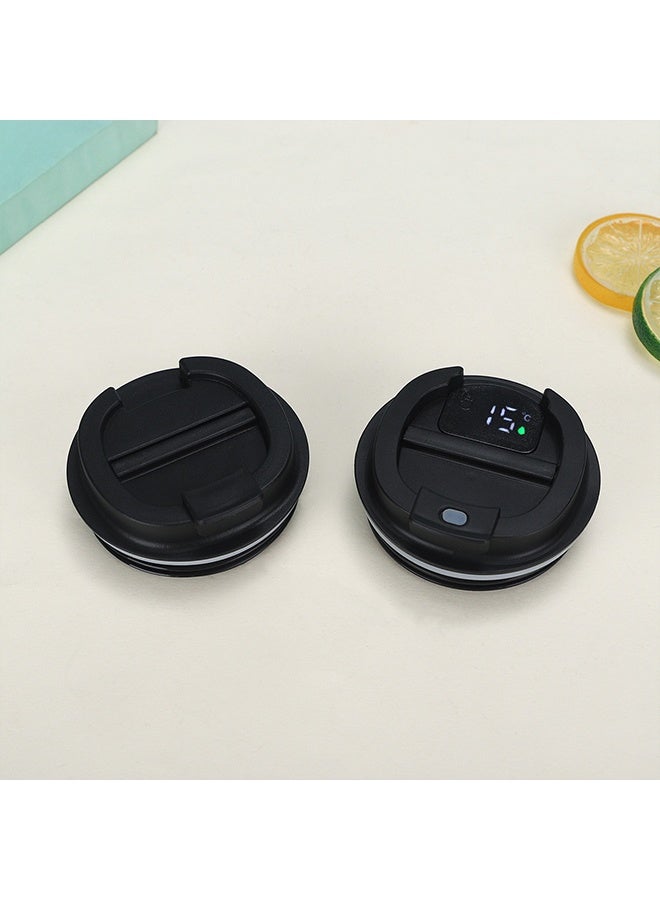 CYSTAR Travel Coffee Mug 510ML/17oz With LED Temperature Display Stainless Steel Vacuum Ice and Hot Drinks Insulated Tumbler for Home Office Outdoor Works Car Black - Image 4