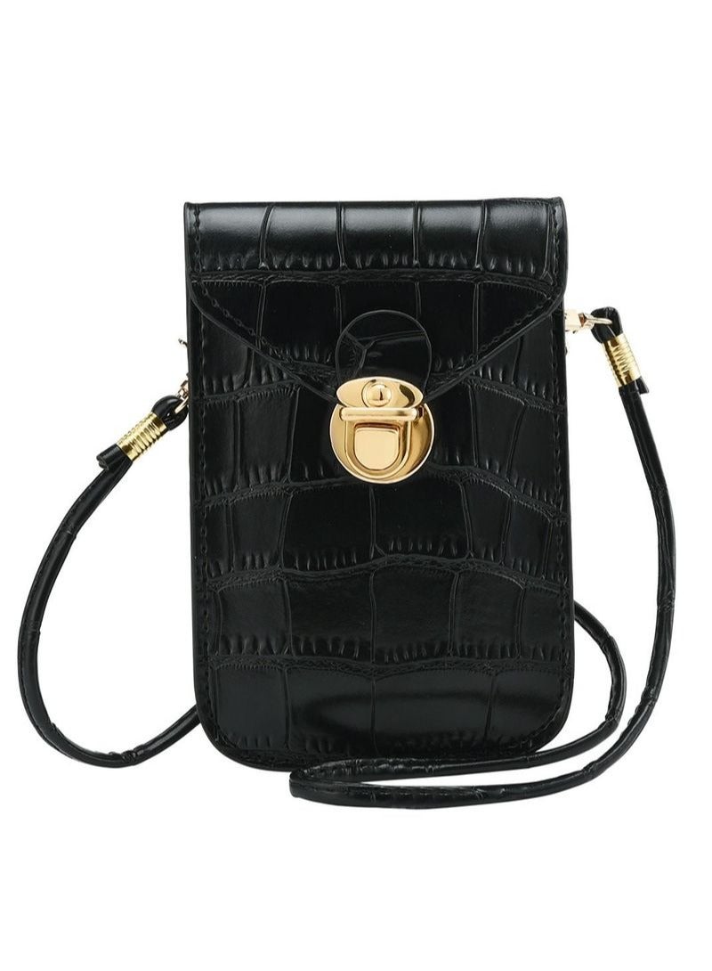 Retro Diagonal Phone Bag - Image 1
