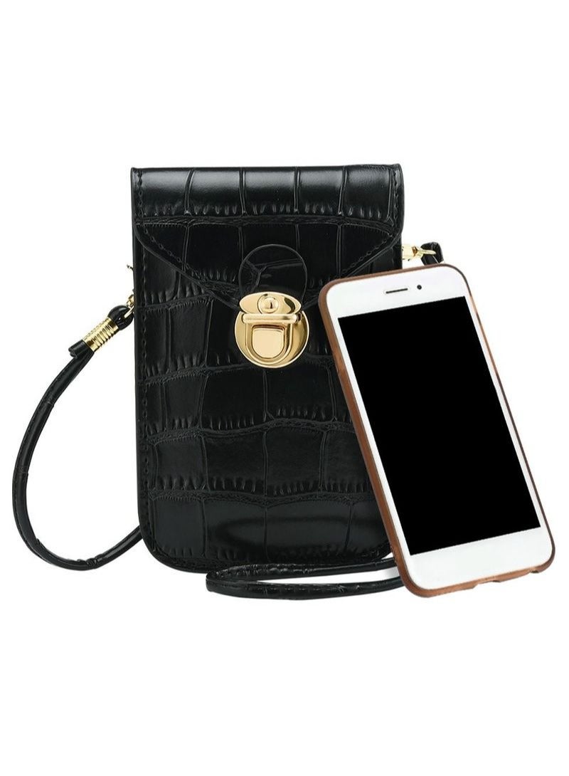 Retro Diagonal Phone Bag - Image 5