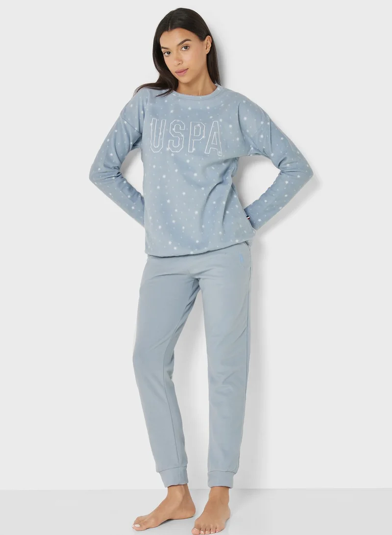 U.S. Polo Assn. High Waist Pyjama