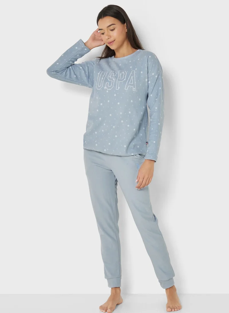 U.S. Polo Assn. High Waist Pyjama