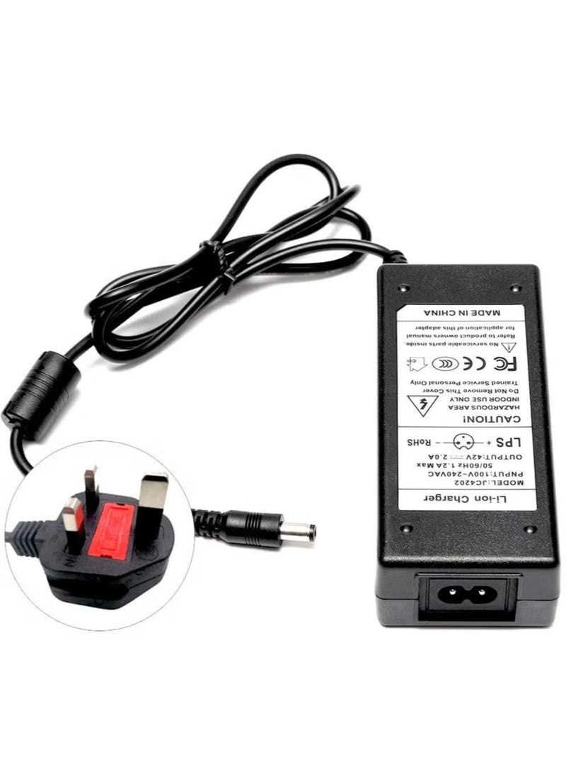 TIGER 42V 2A Electric Scooter Charger Adapter – Universal Fast Battery Charger for Xiaomi Mijia M365, Ninebot ES1, ES2, and Other Electric Scooters, High-Speed Charging, Durable & Reliable  - Image 5