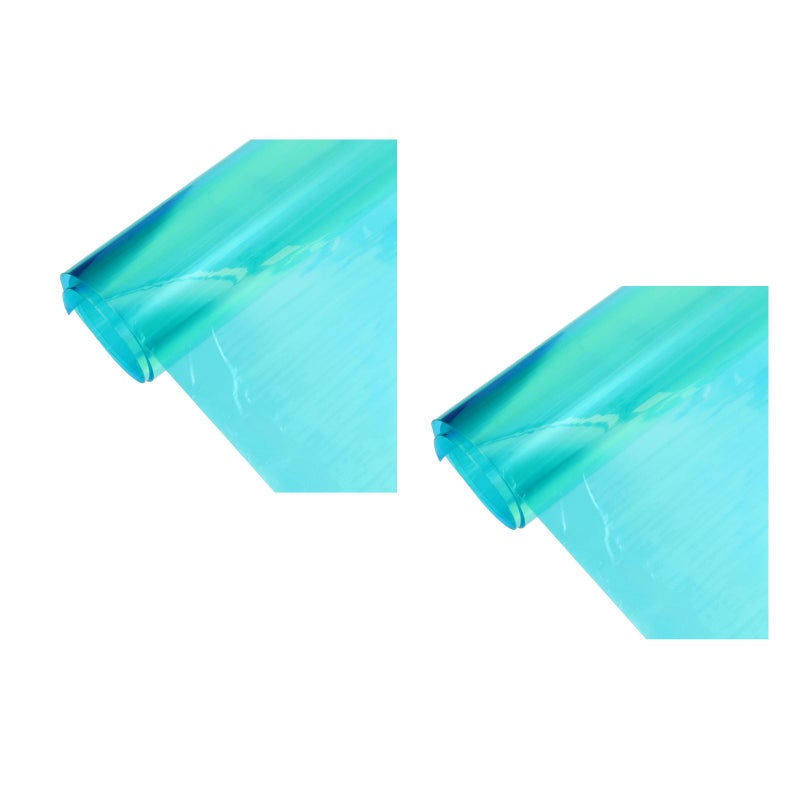 2 Sheets of Iridescence Film Fabric Iridescent Sheet DIY Fabric Material Colored PVC Fabric - Image 5