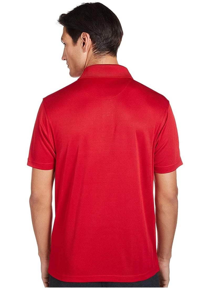 SANTHOME Men's All Day Fresh Half Sleeve Dryfit Polo T-Shirt with UV Protection  - Image 2