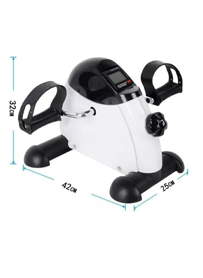 SportQ Mini Exercise Bike,Under Desk Bike Exercise Pedal Portable Exercise Bike for Foot and Arm Rotation Mini Magnetic Training Bike with Digital Display  - Image 3