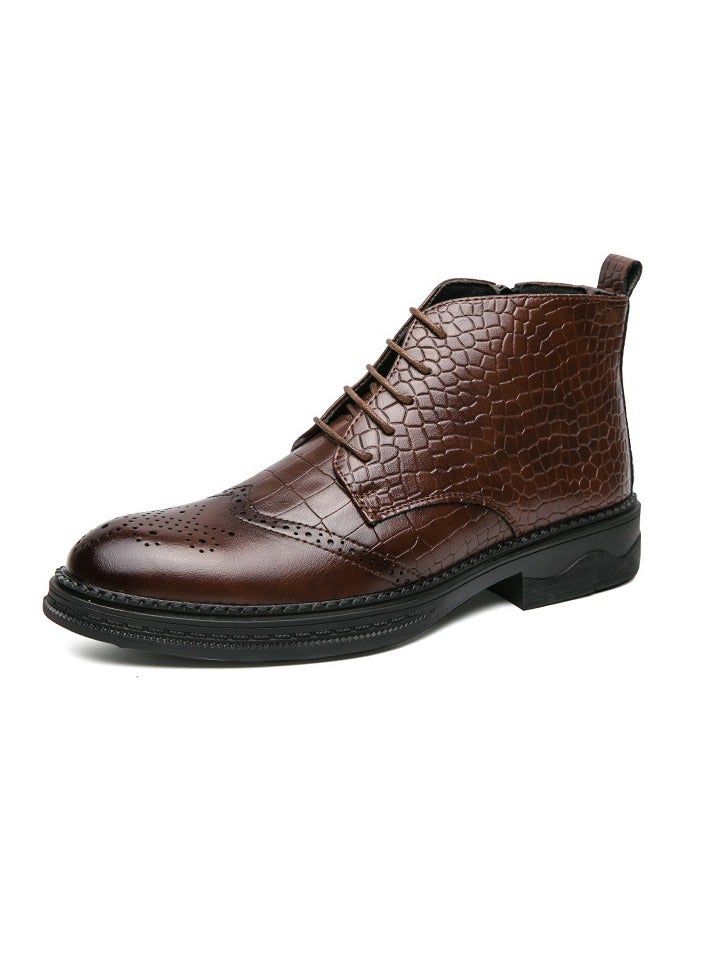 Shougu New Men's Business Leather Shoes  - Image 1