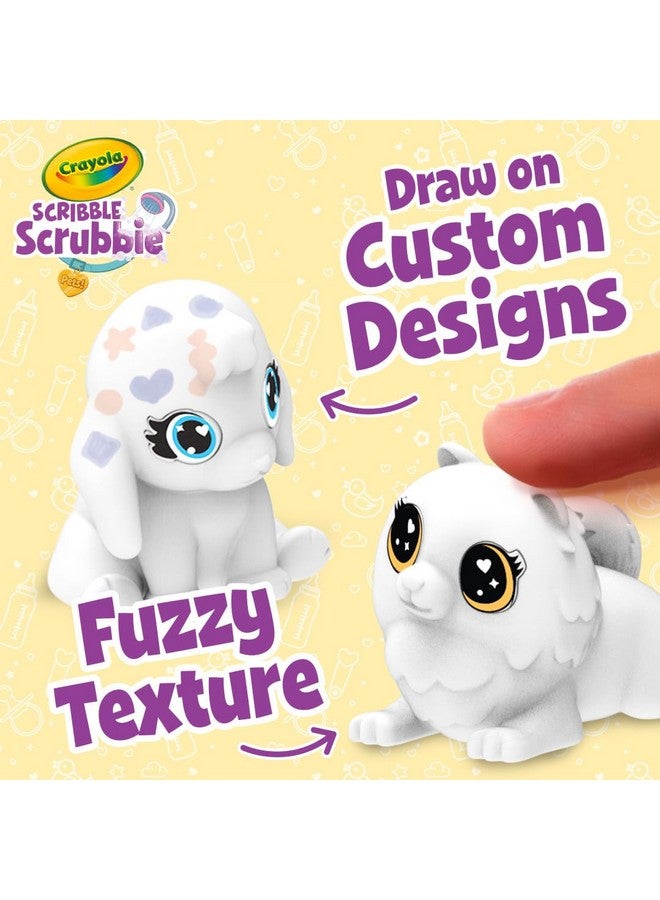 Crayola Scribble Scrubbie Baby Pets Nursery, Baby Animal Toys for Toddlers & Kids, Gift for Girls & Boys, Ages 3, 4, 5 - Image 3