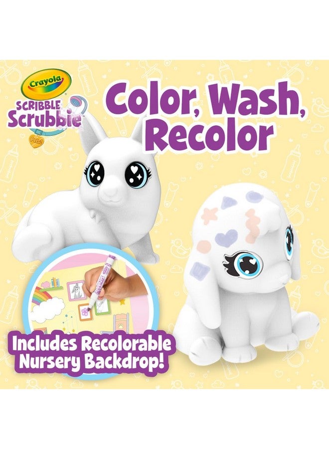 Crayola Scribble Scrubbie Baby Pets Nursery, Baby Animal Toys for Toddlers & Kids, Gift for Girls & Boys, Ages 3, 4, 5 - Image 4