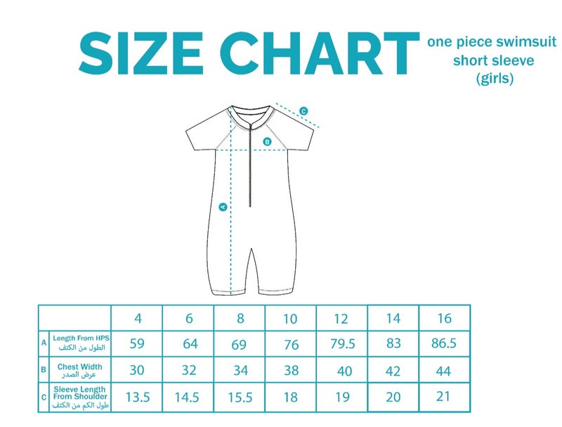 Onda Quick-Dry Stretch Lycra Swimsuit for Girls - Image 2