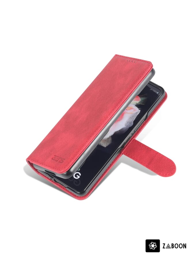 Zaboon Protective Case For Asus Zenfone 8 Flip Blooming Mandala Embossed Pattern Magnetic Horizontal Flip Leather Case with Holder & Card Slots & Wallet - Image 3