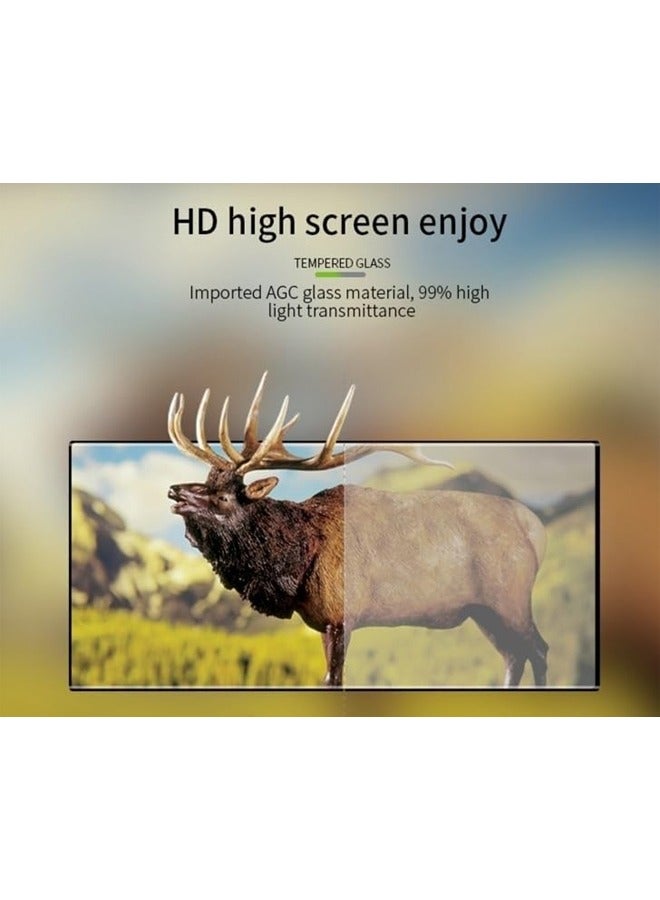 Pack Of 2 Screen Protector For Samsung Galaxy S24 Ultra Clear 9H Tempered Glass Film HD Clear Scratch Resistant Case Friendly Bubble-Free Easy Installation Full Screen Coverage Protector  - Image 5