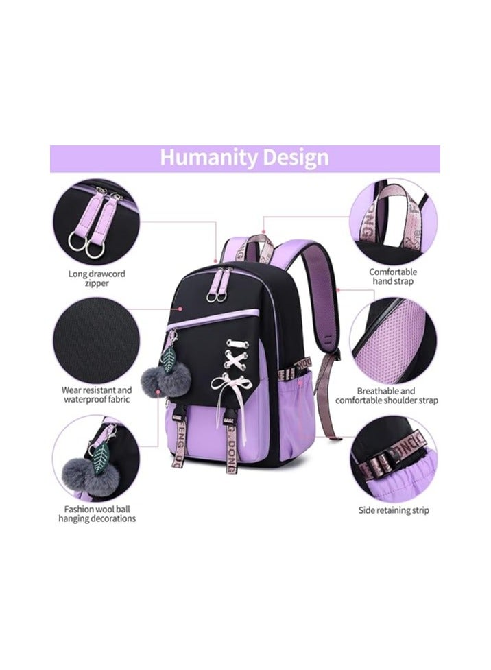 School rucksacks, waterproof satchels, casual lightweight travel backpacks, unisex rucksacks, youth everyday backpacks - Image 4