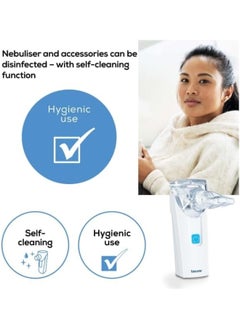 IH 55 Portable Nebulizer Silent & Efficient Mesh Technology For Upper & Lower Respiratory Treatment Self-Cleaning Function - pzsku/ZA7E4C5D0DFA22FAD871BZ/45/_/1732609016/6728d4fe-4a69-4541-ba59-3b215d9ab639