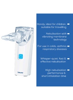 IH 55 Portable Nebulizer Silent & Efficient Mesh Technology For Upper & Lower Respiratory Treatment Self-Cleaning Function - pzsku/ZA7E4C5D0DFA22FAD871BZ/45/_/1740660267/dbf1fd89-605a-45f0-8640-d494edfb0d60