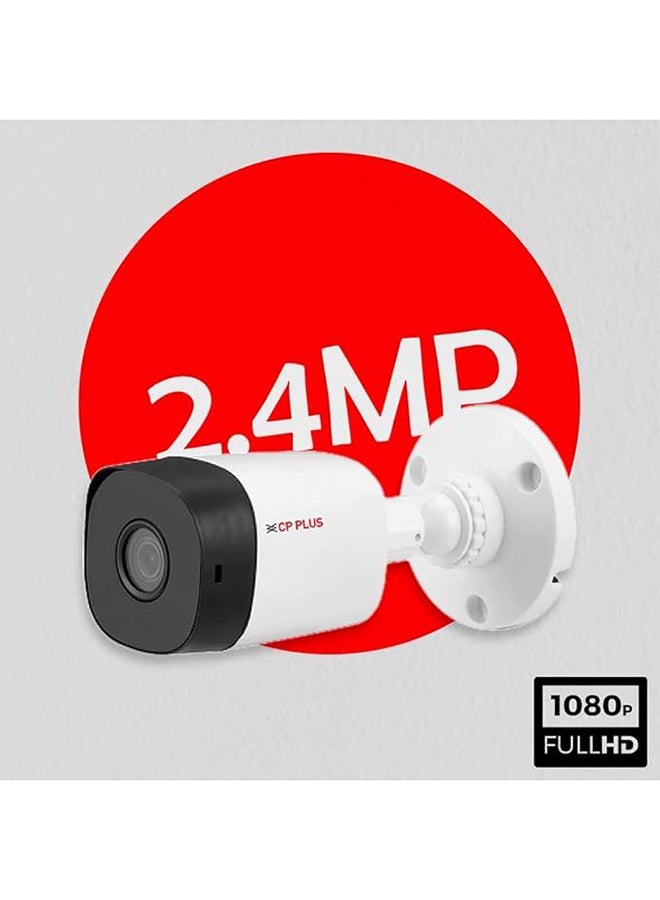CP PLUS Renewed - CP-USC-TA24L2-V5-0360 2.4MP / IR / 20Mtr / IP57 / HD - Image 2